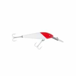 Tilsan Barra Hard Body Lure 80mm White Red Head 80mm