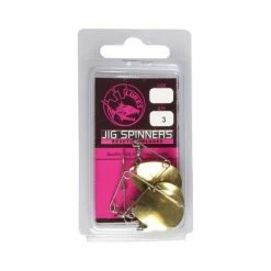 Tackle Tactics TT Jig Spinner 3 Pack Gold