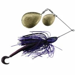 Gangster Lures Gangster Bidgee Bait Spinner Bait Lure 3/4oz White/Black
