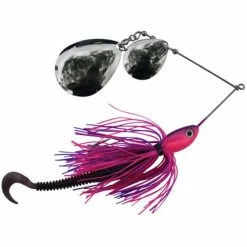 Gangster Lures Gangster Bidgee Bait Spinner Bait Lure 1oz Pink / Purple