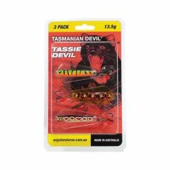 Wigston Tassie Devil Hard Body Lure 13.5G 3 Pack