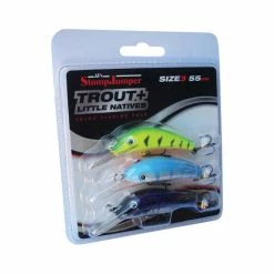 JJ's StumpJumper JJS Lures StumpJumper Trout And Little Natives Value Pack 55mm
