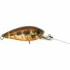 Atomic Hardz Bream Crank Double Deep Hard Body Lure 38mm Ghost Brown Shad