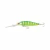 Samaki Redic DS Jerkbait Hard Body Lure 12cm Lime Tiger UV