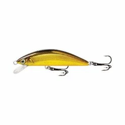 Fishcraft Feisty Minnow Hard Body Lure 55mm Black And Gold
