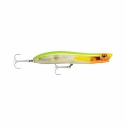Rapala MaxRap Walk'n Roll Hard Body Lure 10cm Flake Hot Chartreuse