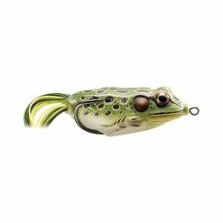 LIVE TARGET Livetarget Hollow Body Frog Surface Lure 1.75in Green Yellow