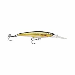 LIVE TARGET Livetarget Rainbow Smelt Jerkbait Deep Hard Body Lure 4.5in Gold Black