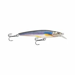LIVE TARGET Livetarget Rainbow Smelt Jerkbait Shallow Hard Body Lure 2.75in Silver Blue