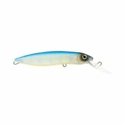 Atomic Hardz Power Minnow Mid Hard Body Lure 100mm Blue Hoo
